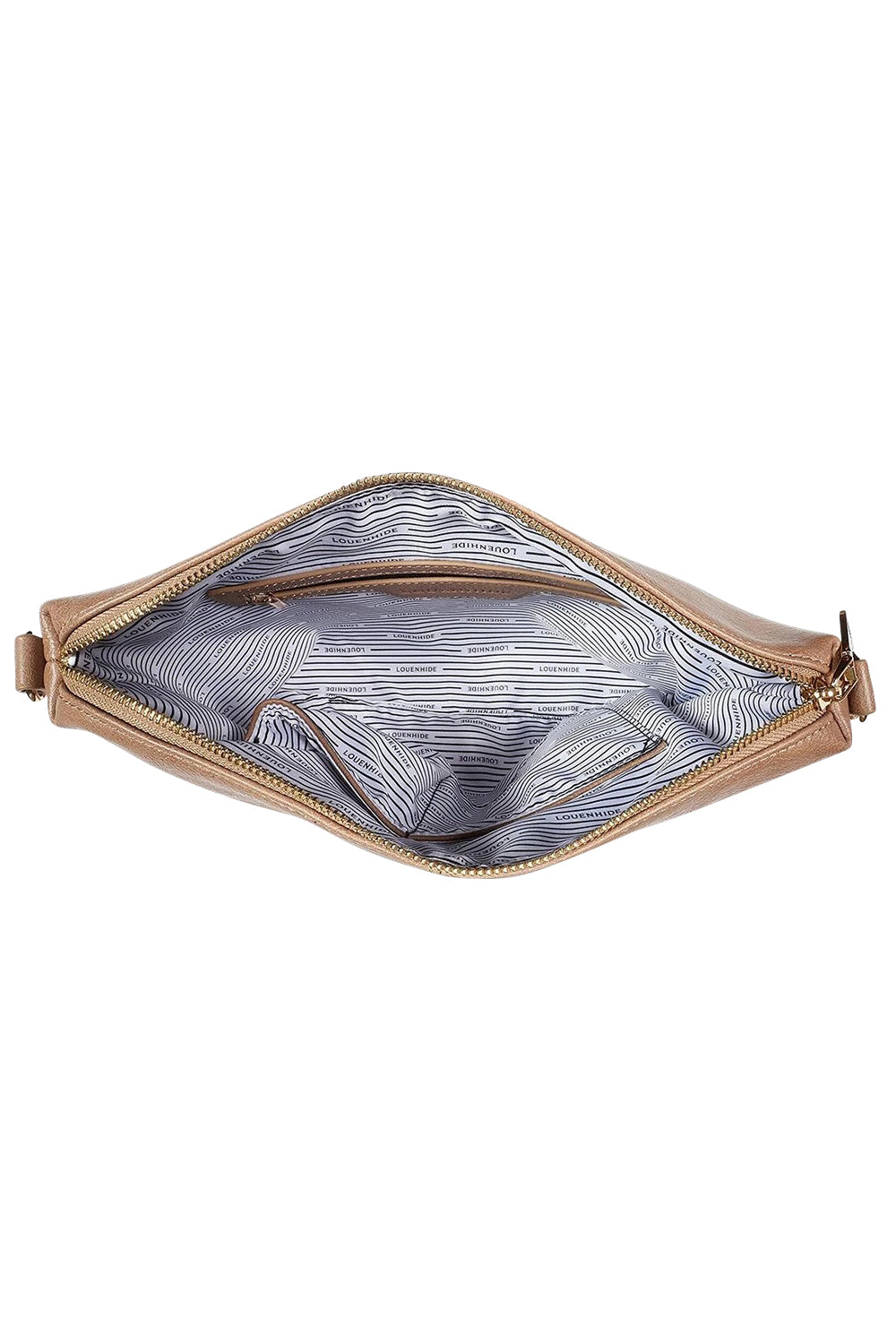 Product shot of the Daisy Crossbody Bag in colour Frappetylr, detail