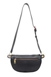 Product shot of the Joey Sling Bag in colour Black (Black), from the back