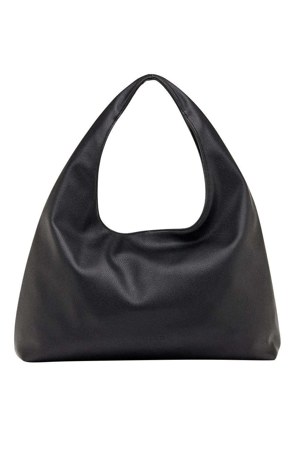 Product shot of the Monaco Shoulder Bag in colour Black (Black), from the front