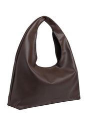 Product shot of the Monaco Shoulder Bag in colour Chocolate, detail