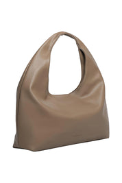 Product shot of the Monaco Shoulder Bag in colour Mocha, detail