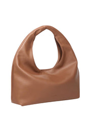 Product shot of the Monaco Shoulder Bag - Toffee in colour Toffee, showing detail