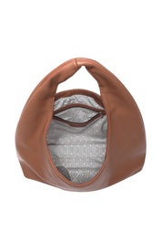 Product shot of the Monaco Shoulder Bag - Toffee in colour Toffee, showing detail