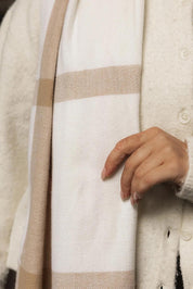 Chester Check Scarf – Blush