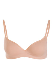 Product shot of the Sexy & Seamless Contour Bra in colour Nude, from the front