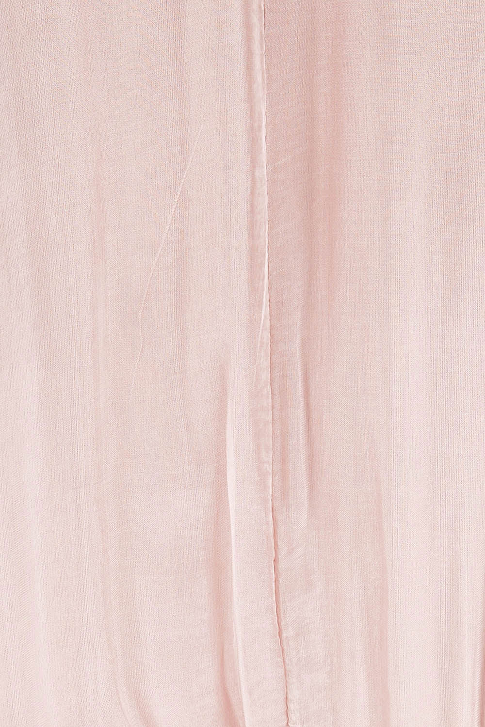 Product shot of the Short Sleeve Silk Dress in colour Blushpink (Pink), detail