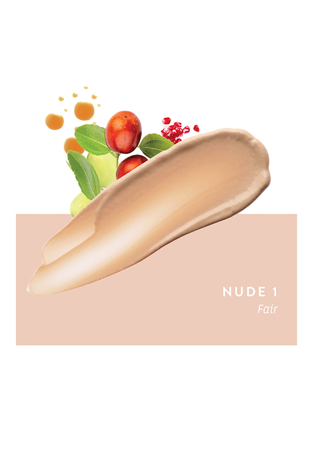 Product shot of the Tinted Complexion Balm in colour Fair, detail