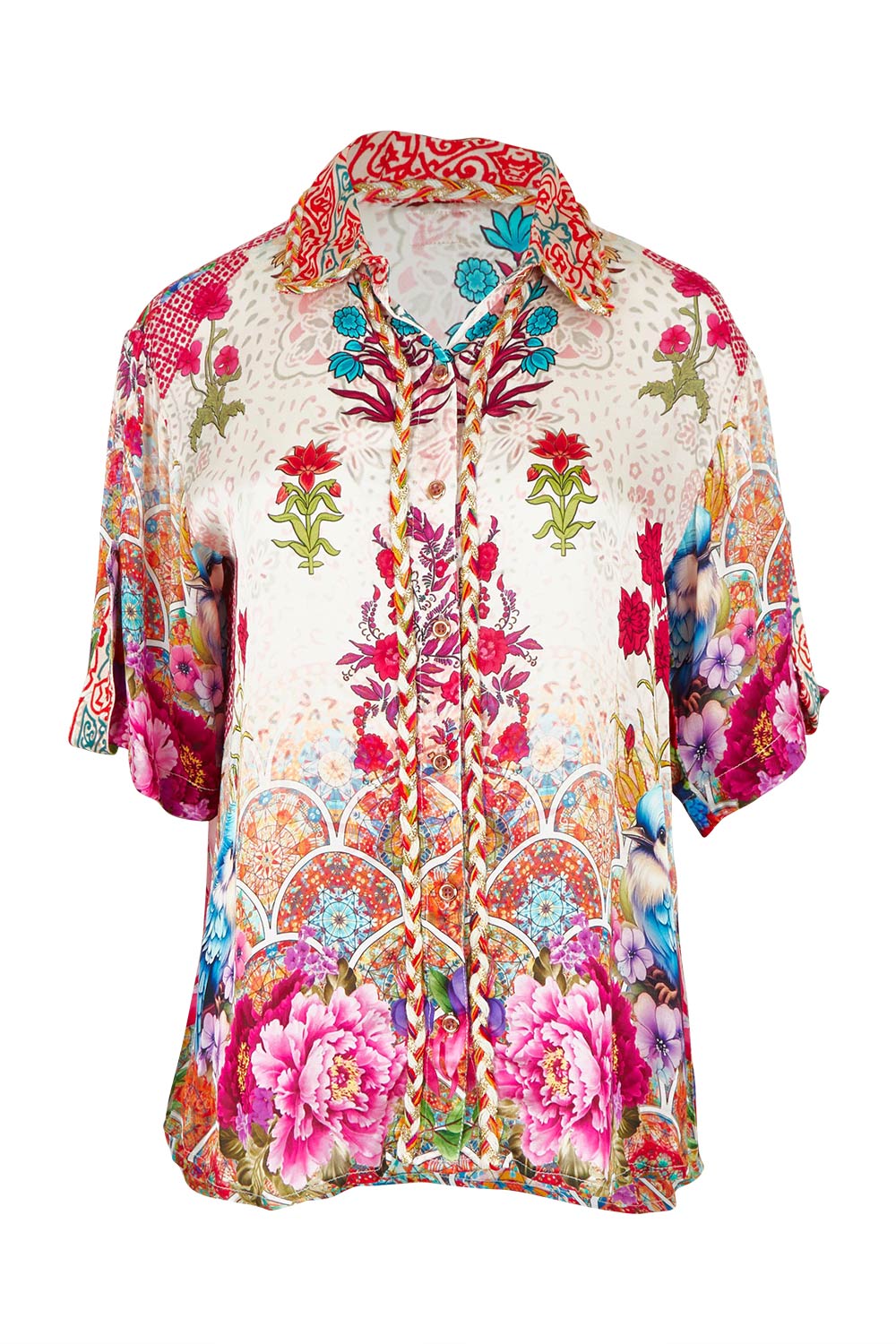 Product shot of the Baglioni Shirt in colour Print, from the front