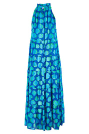 Product shot of the Ethel Midi in colour Navy (Blue), from the back
