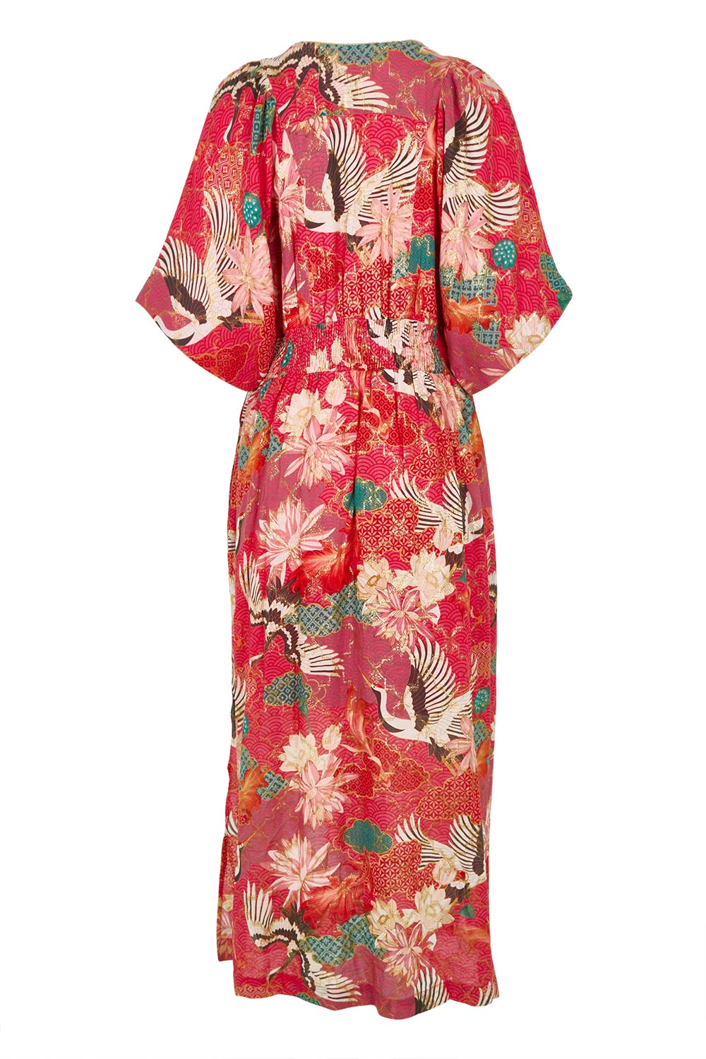 Product shot of the Hoshino Maxi in colour Pink, from the back