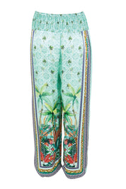 Product shot of the Zilara Pant – Mist in colour Mist, from the back