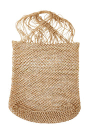 Product shot of the Malala Bag in colour Natural, from the front
