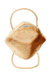 Product shot of the Rima Bag in colour Natural, detail