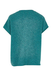 Komma Lambswool Vest - Sea