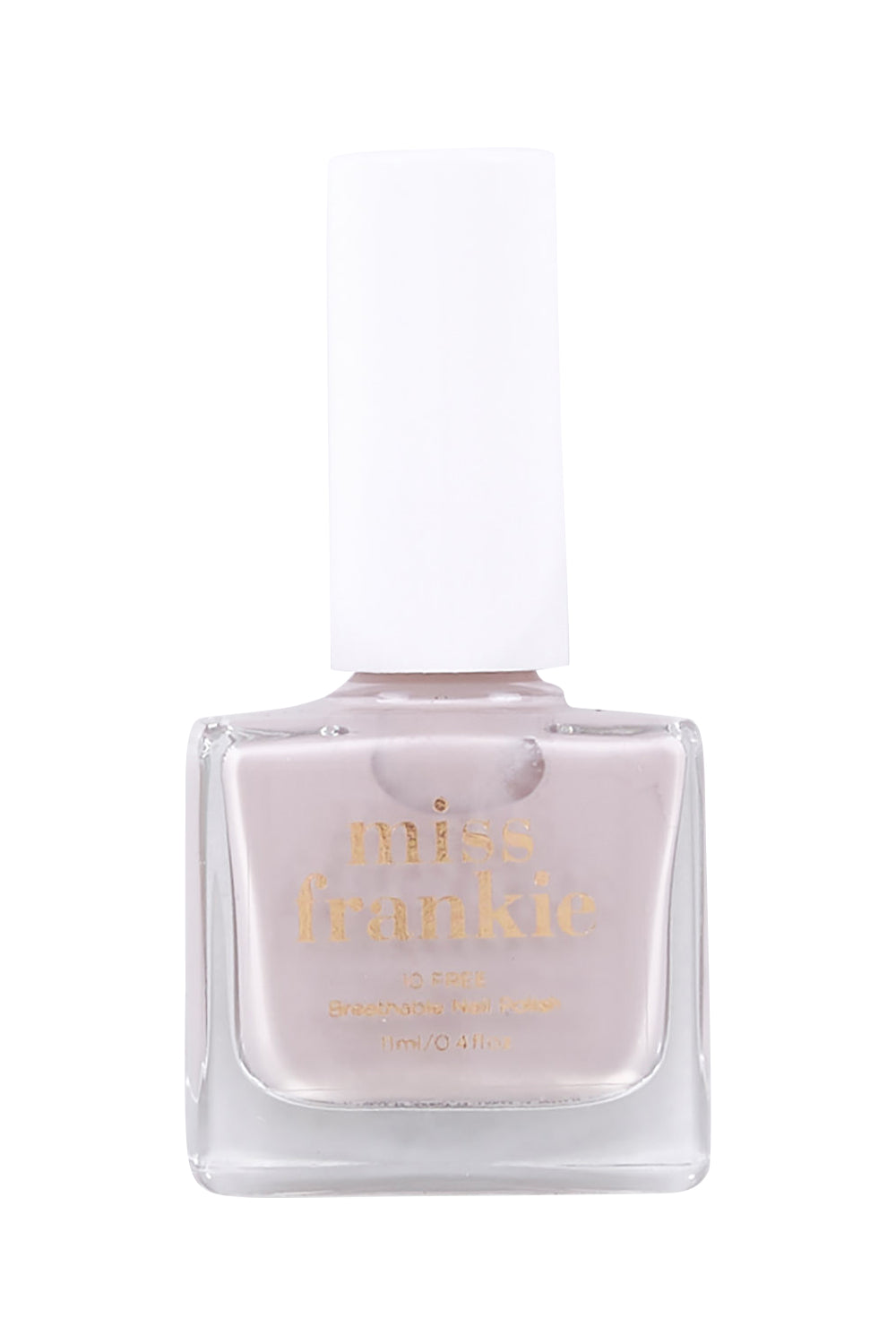 Product shot of the Chip Resistant Nail Polish in colour Champagne, from the front