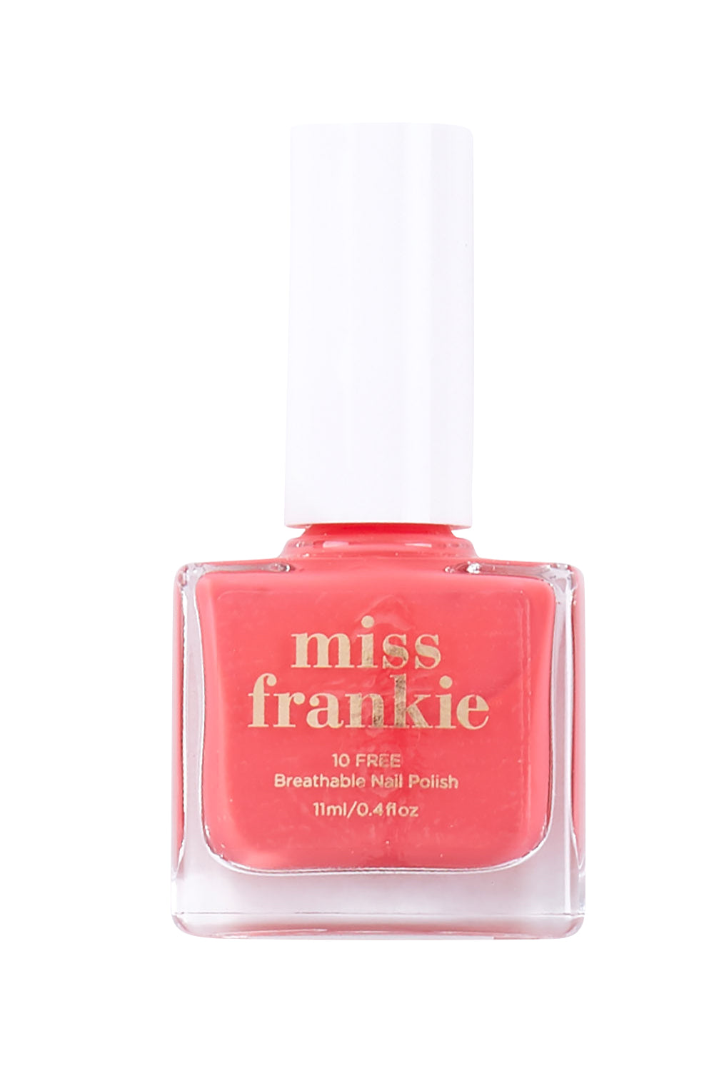 Product shot of the Chip Resistant Nail Polish in colour Prosecco, from the front