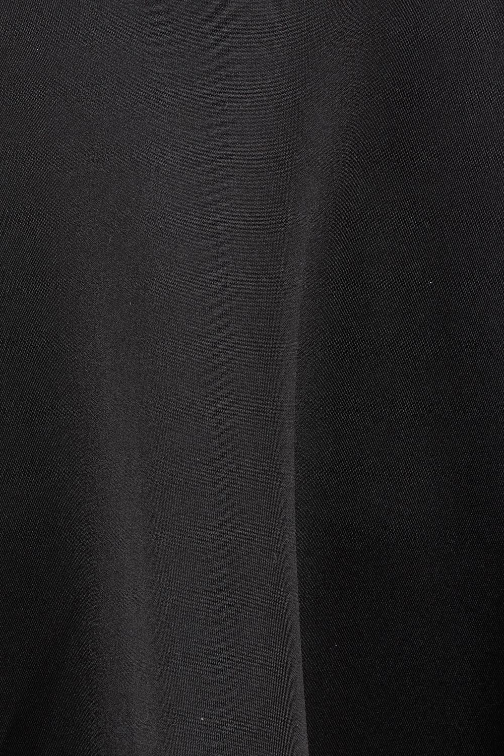 Product shot of the Rowan Cocktail Dress in colour Black (Black), detail