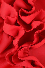 Product shot of the Skye Cocktail Dress in colour Red (Red), detail