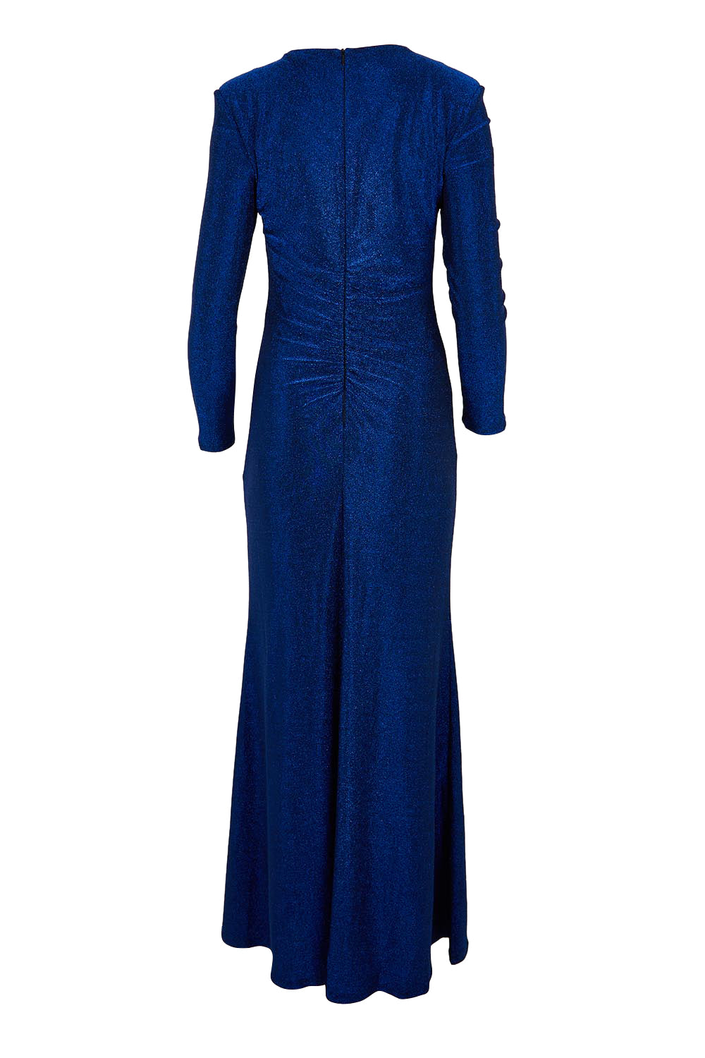 Dion Metallic Gown - Sapphire