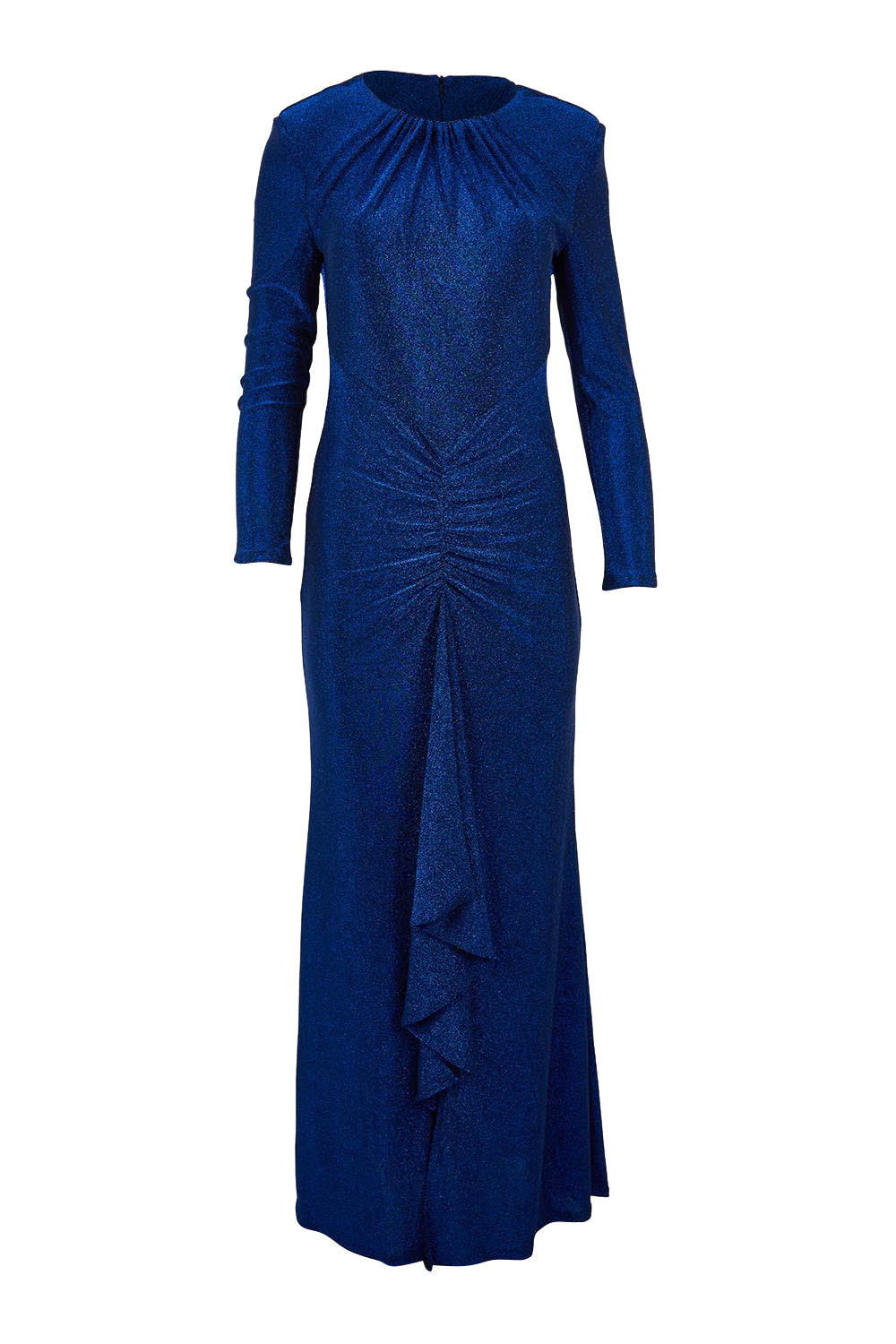 Dion Metallic Gown - Sapphire