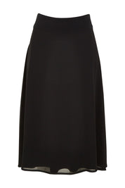 Product shot of the Gia Skirt in colour Black (Black), from the front
