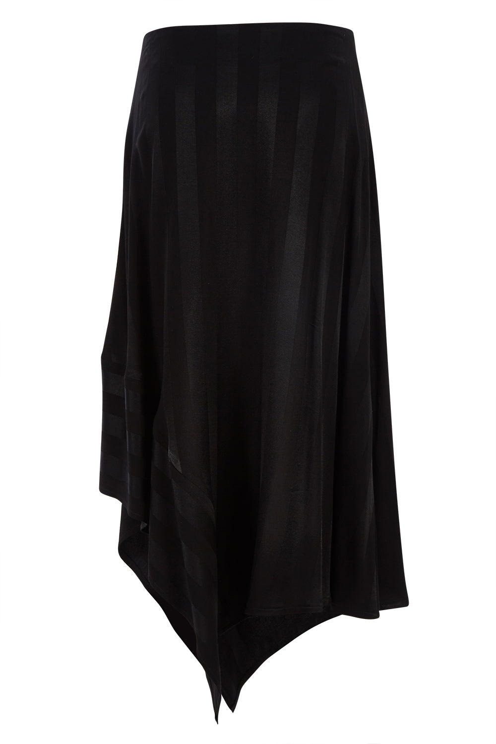 Product shot of the Yen Skirt in colour Black (Black), from the back