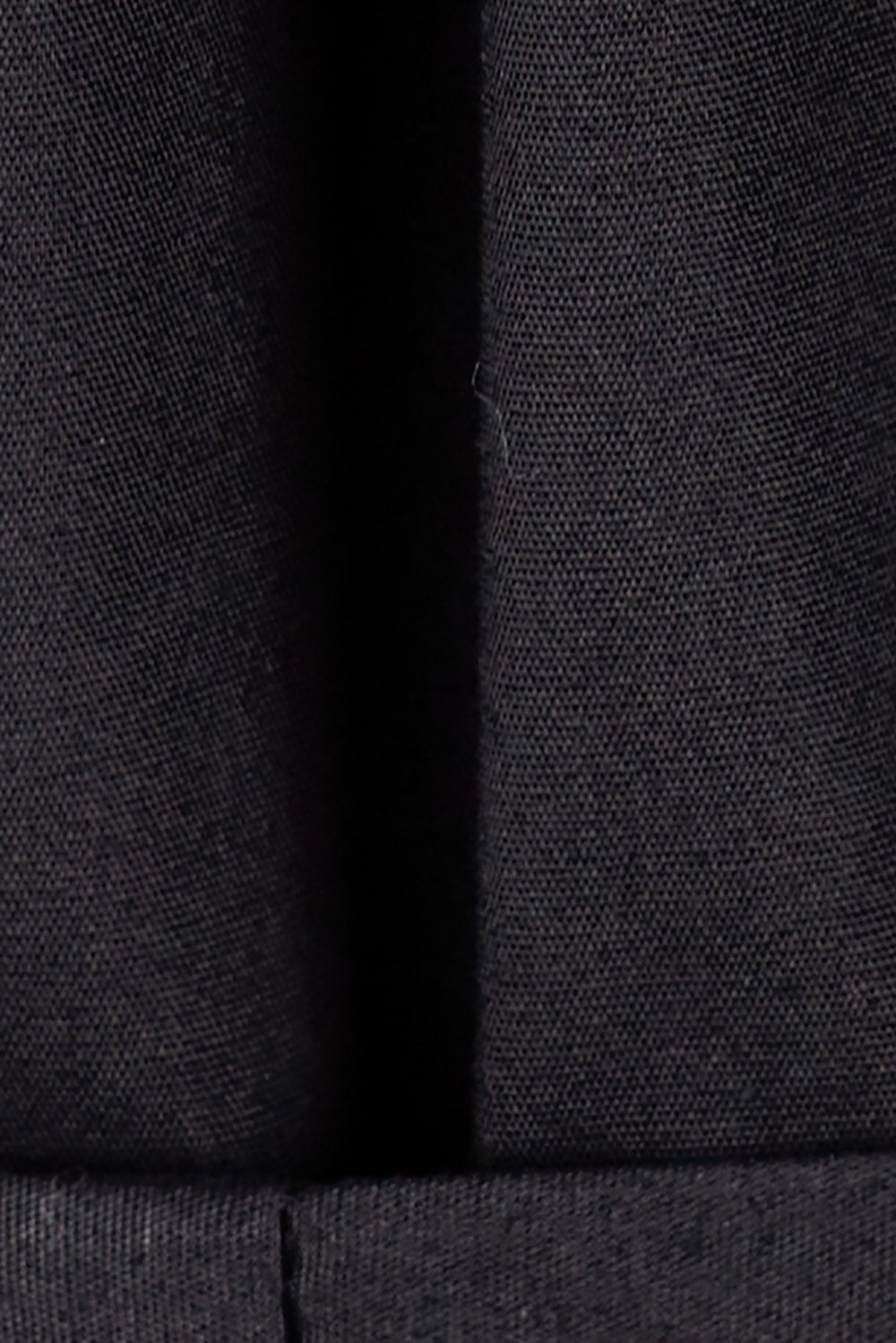 Product shot of the Jane Shirt Dress in colour Black (Black), detail