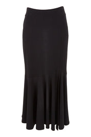 Product shot of the Emma Skirt in colour Black (Black), from the front