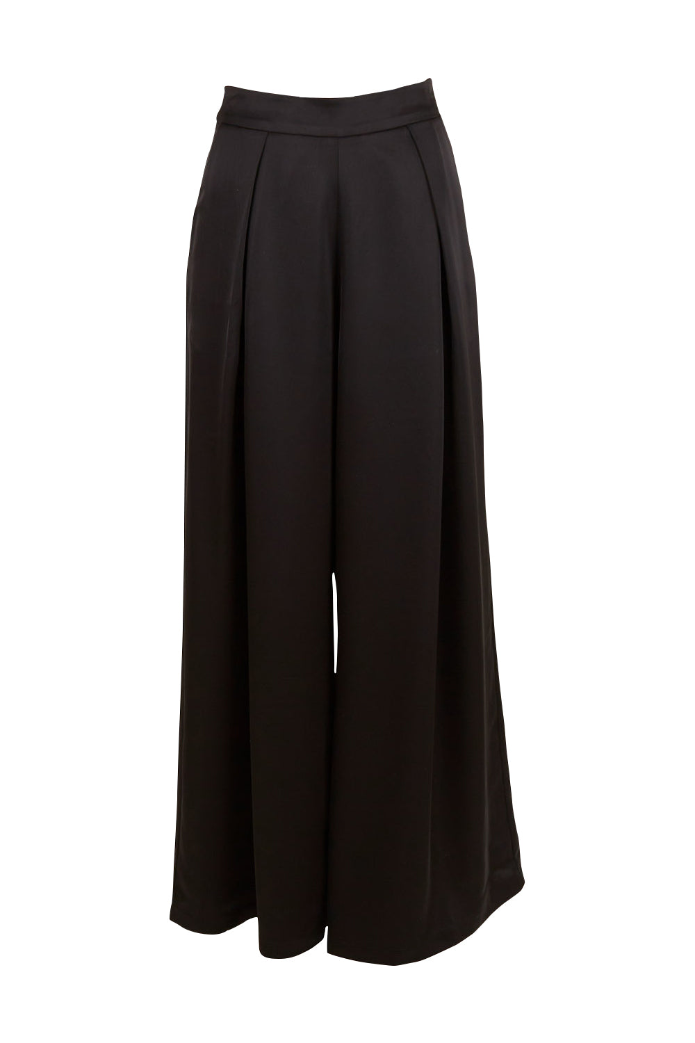 Product shot of the Mandy Pants in colour Black (Black), from the front