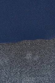 Product shot of the Bridgette Dress in colour Navy (Blue), detail