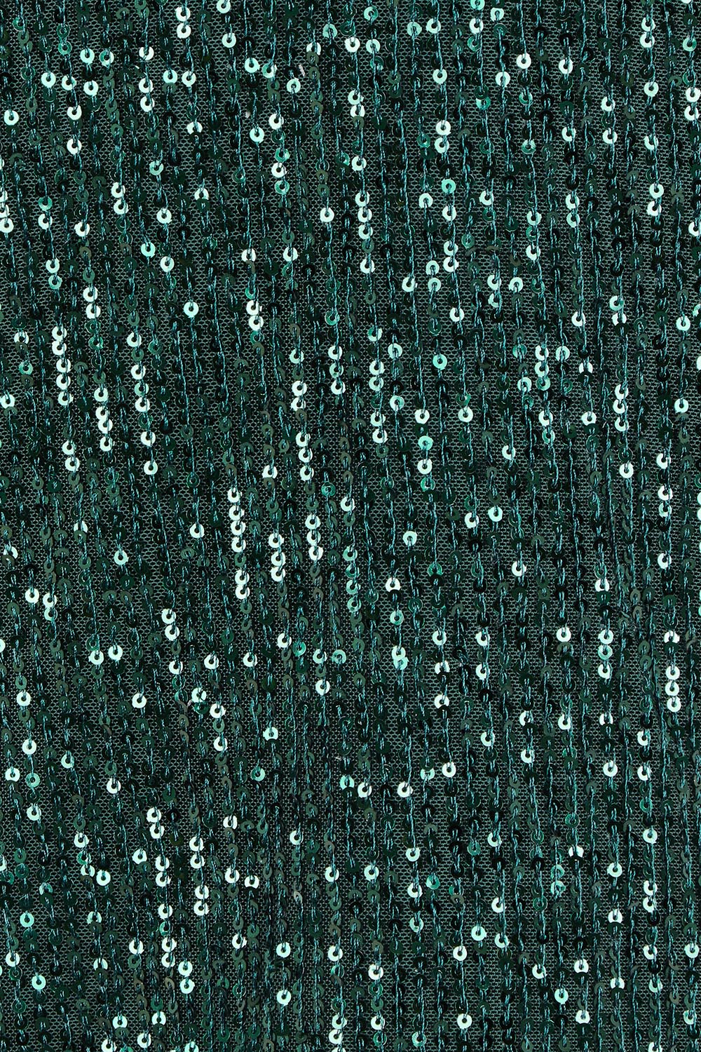 Product shot of the Reece Top in colour Forest (Metallics), detail