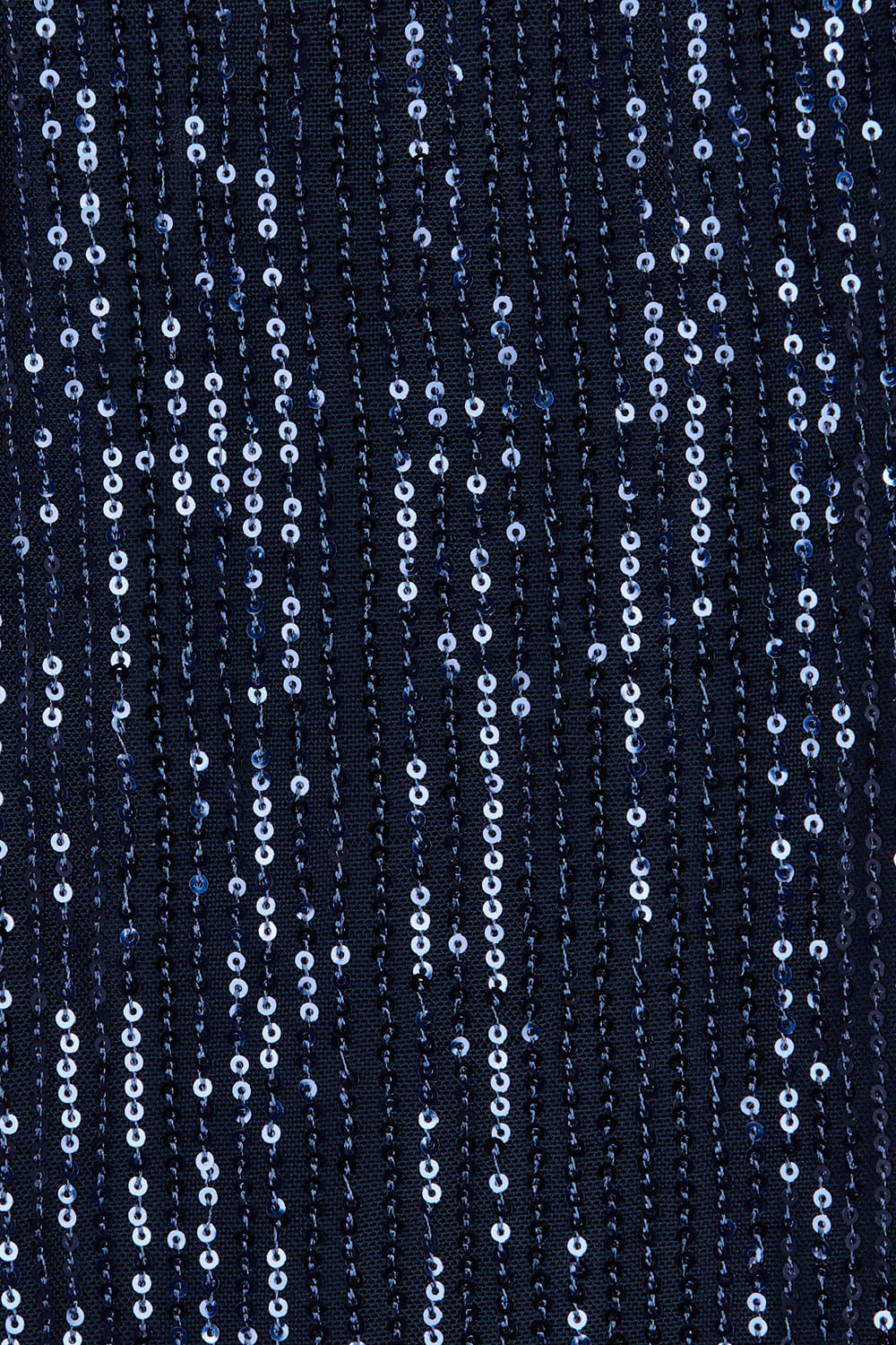 Product shot of the Reece Top in colour Navy (Blue), detail