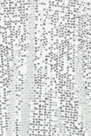 Product shot of the Reece Top in colour Silver (Metallics), detail