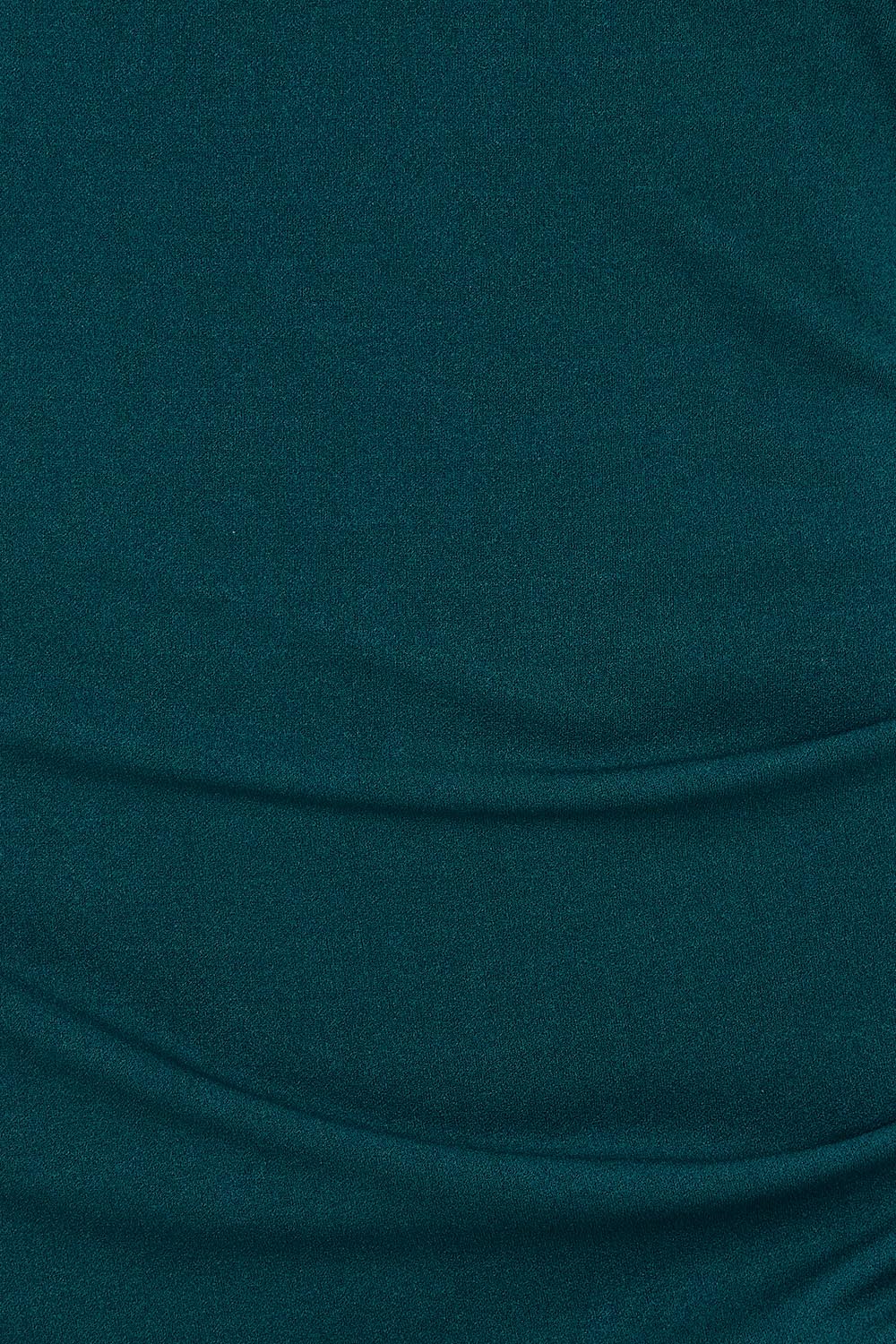 Product shot of the Cora Dress in colour Darkteal (Green), detail