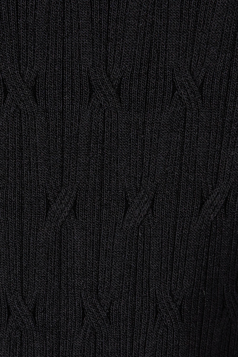 Product shot of the Astrid Dress in colour Black (Black), detail
