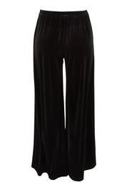 Kaia Velvet Pants – Black