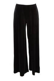 Kaia Velvet Pants – Black