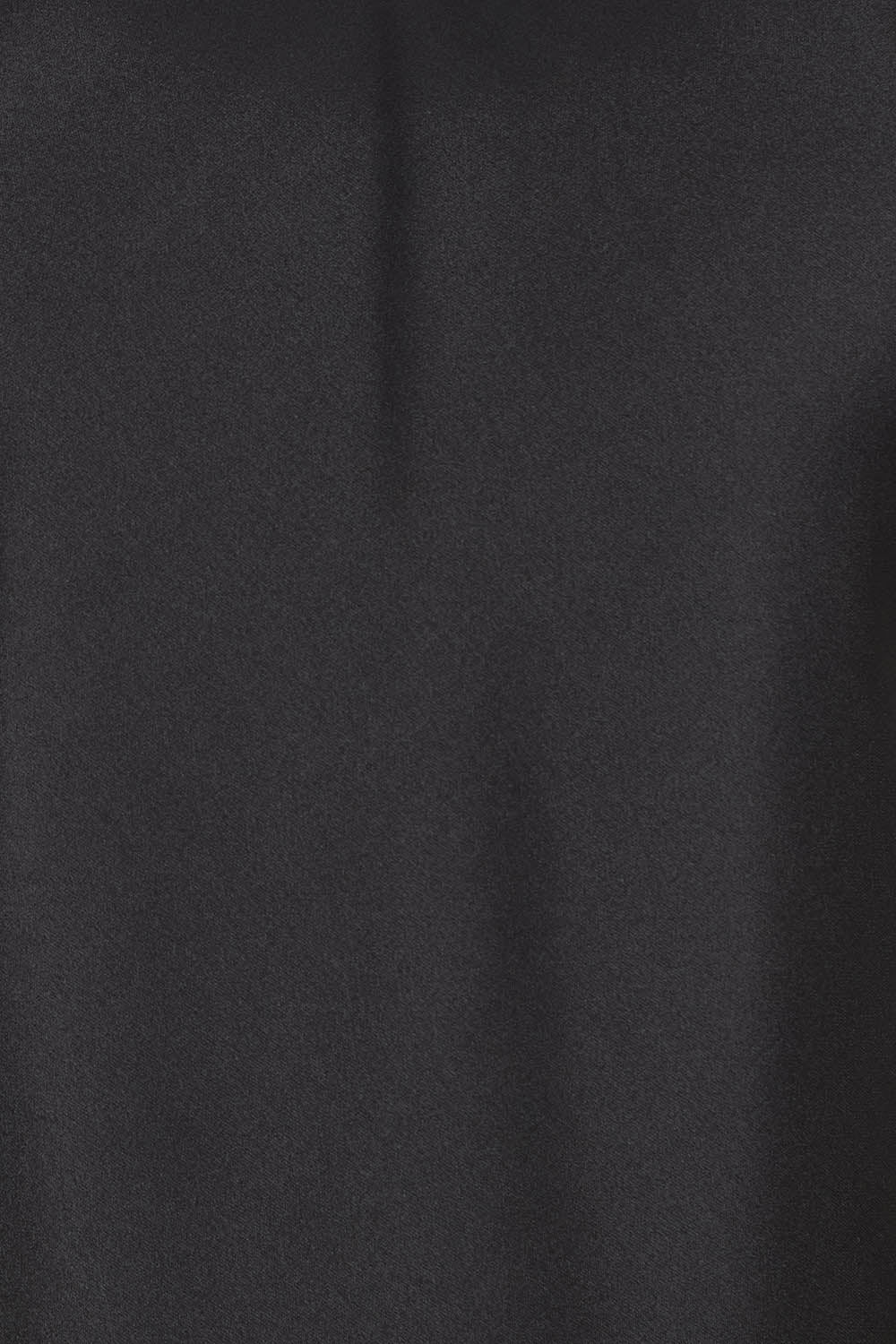 Product shot of the Loulou Satin Camisole in colour Black (Black), detail