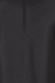 Product shot of the Loulou Satin Camisole in colour Black (Black), detail