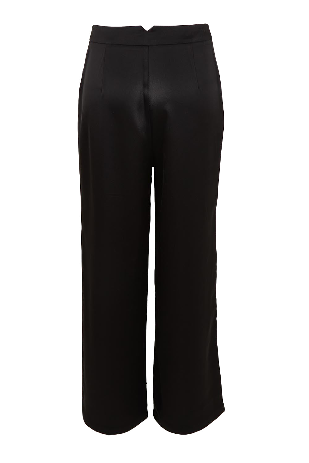 Product shot of the Amelia Pants in colour Black (Black), from the back