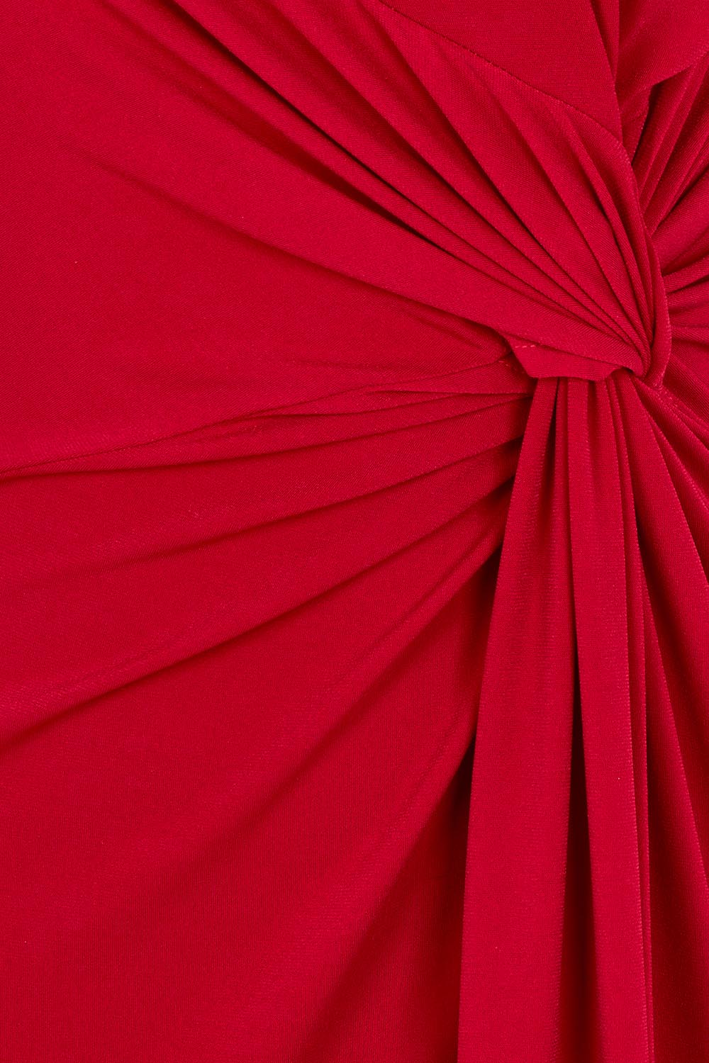 Product shot of the Vanessa Evening Gown in colour Red (Red), detail