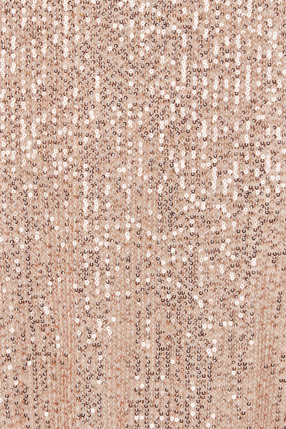 Product shot of the Reegan Sequin Skirt in colour Rosegold (Metallics), detail