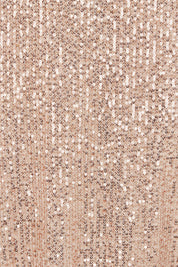 Product shot of the Reegan Sequin Skirt in colour Rosegold (Metallics), detail