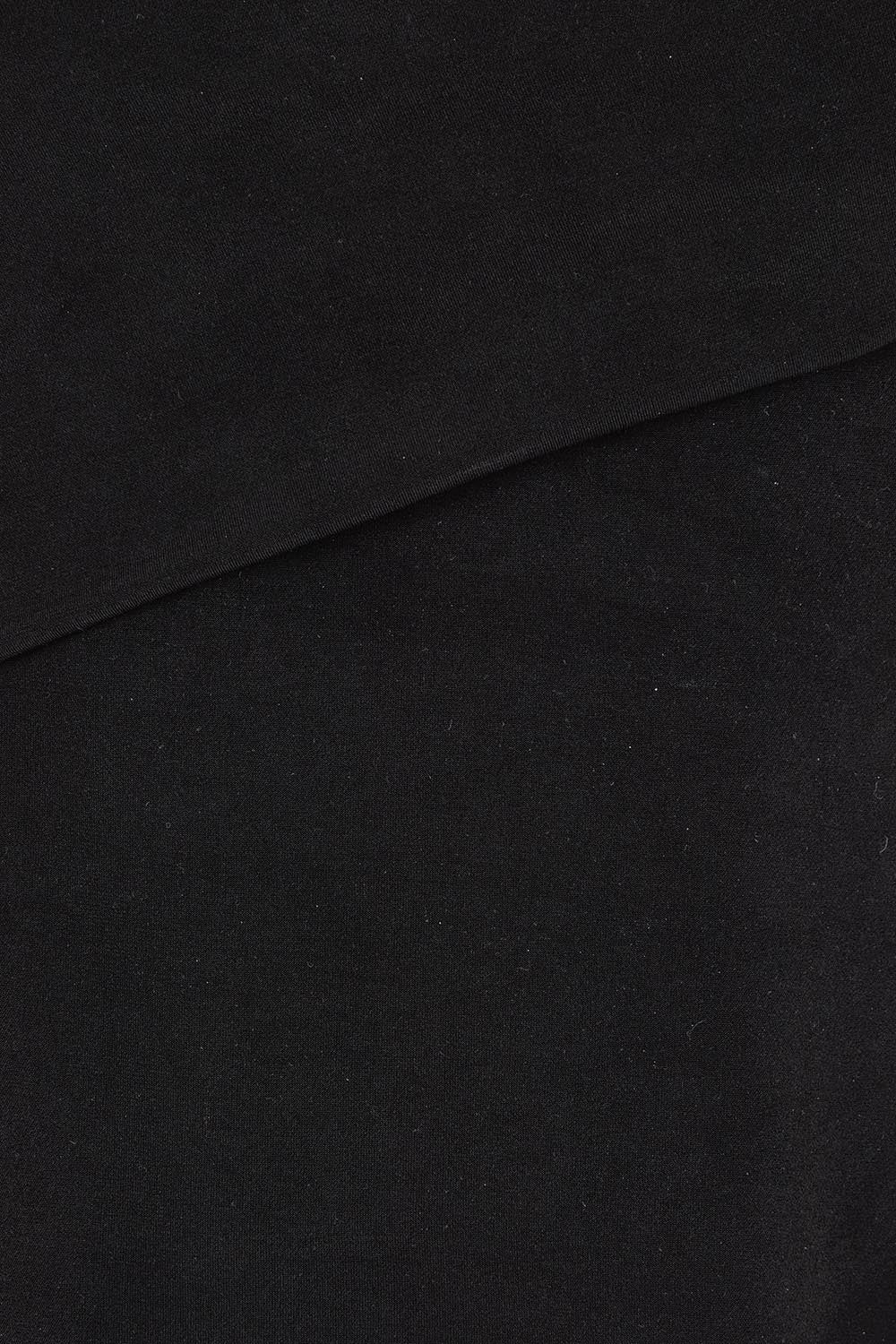 Product shot of the Lucy Top in colour Black (Black), detail