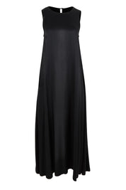 Product shot of the Linda Dress in colour Black (Black), from the front