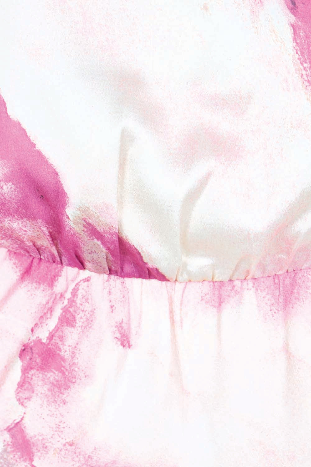 Product shot of the Krista Dress – Watercolor in colour Watercolor, showing detail