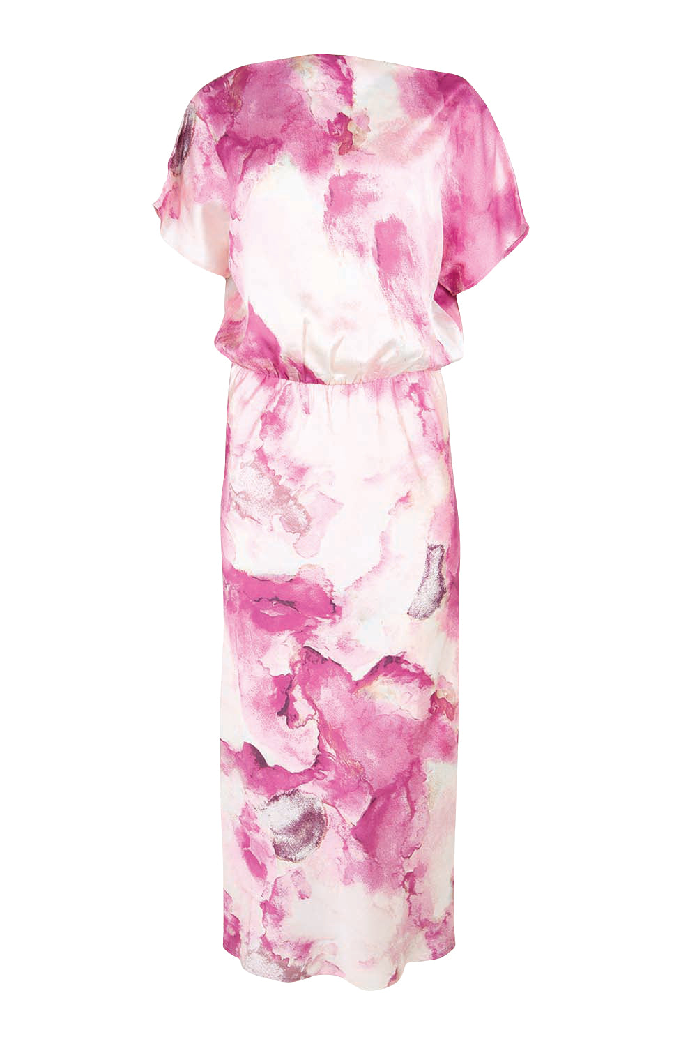 Product shot of the Krista Dress – Watercolor in colour Watercolor, from the front