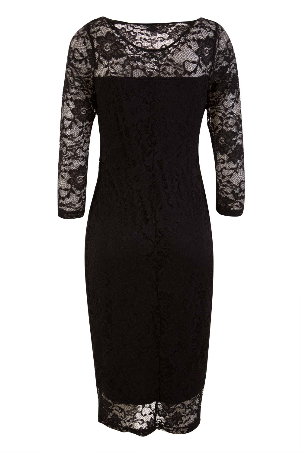 Product shot of the Michelle in colour Black (Black), from the front