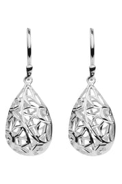 Product shot of the Boobelah Sterling Silver Earrings in colour Silver (Metallics), from the front