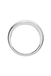 Product shot of the Creation Silver Ring in colour Silver (Metallics), detail